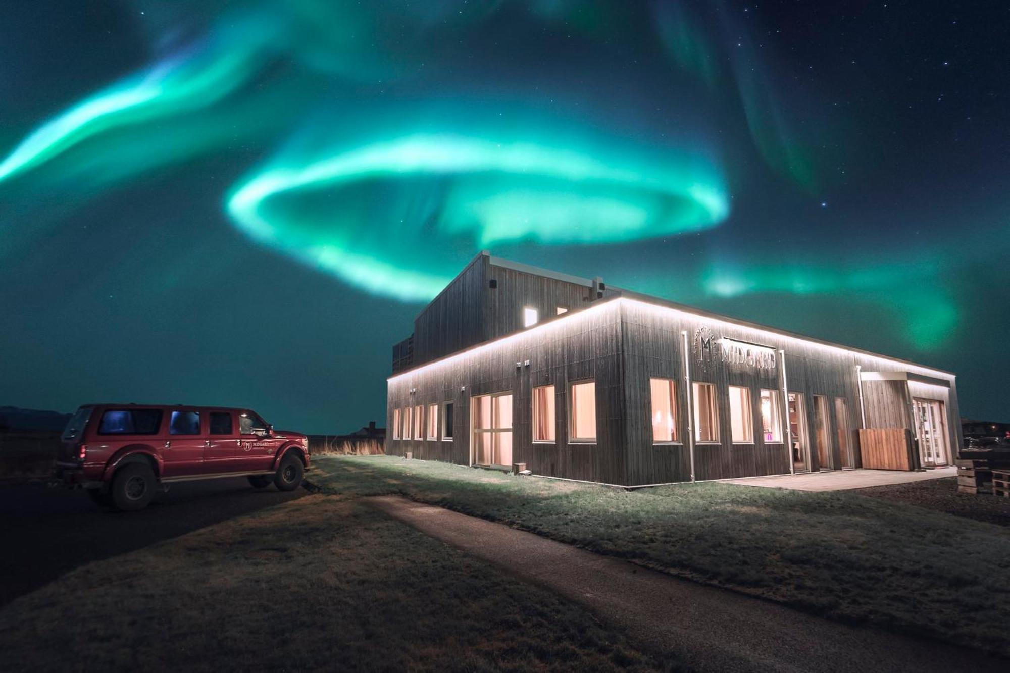بيت شباب Midgard Base Camp Hvolsvöllur المظهر الخارجي الصورة